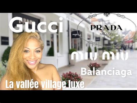 VLOG GUCCI OUTLET VALLÉE VILLAGE PRADA MIUMIU .